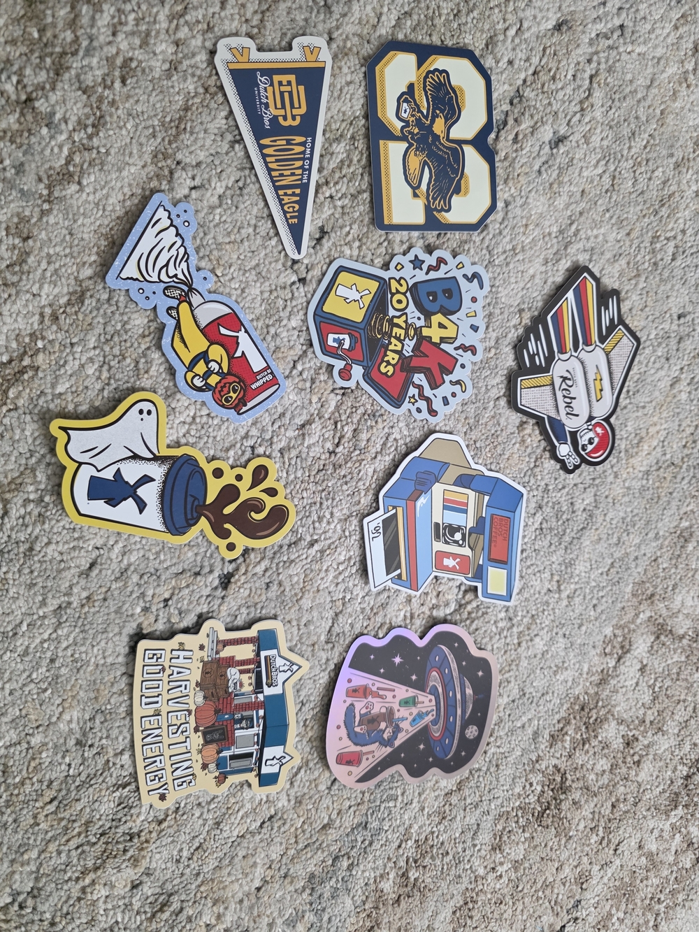 Dutch Bros Sticker Set